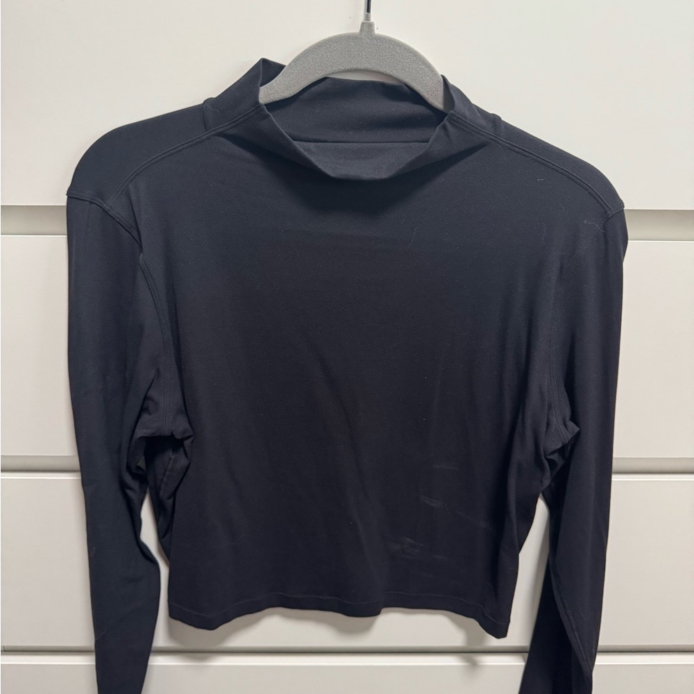 lululemon all aligned mock neck long sleeve